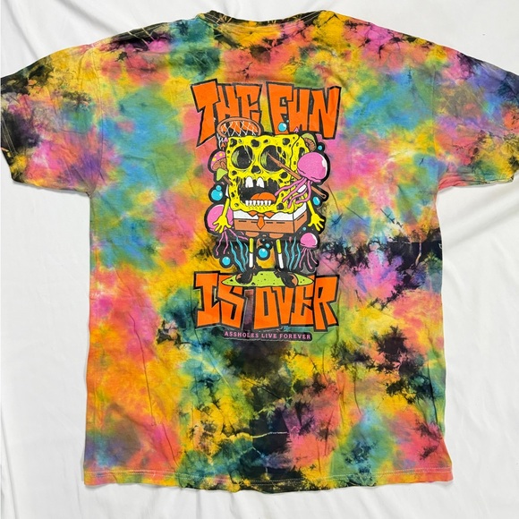 assholes live forever Other - A$$holes Lives Forever x Spongebob T-Shirt